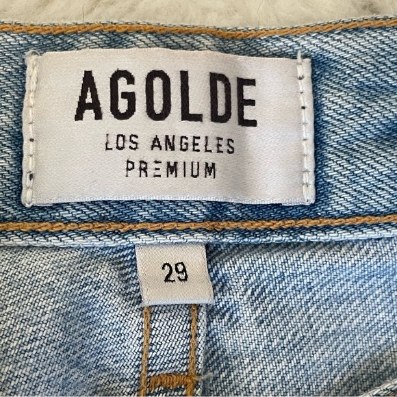 AGOLDE Riley High Rise Straight Crop Size 29 - Picture 8 of 12